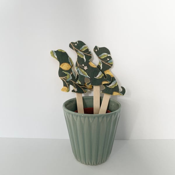 Handmade Dog Indoor Plant Stake