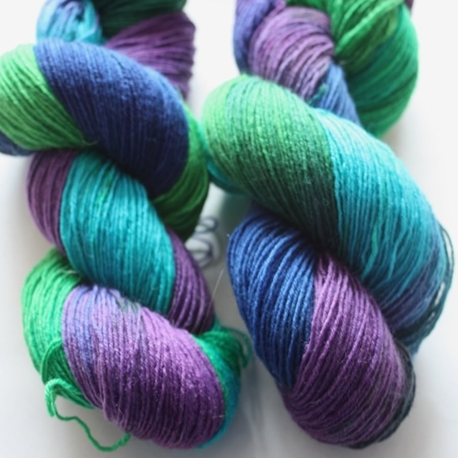 SALE - Retro - British BFL/nylon sock yarn