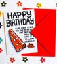 Happy Birthday The Perfect Gift Who Knew How Hard it is to Wrap Yourself! Card - Image 8