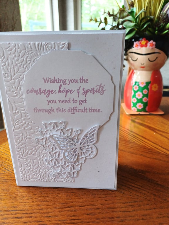 Sympathy card , Get well card, thinking of you card