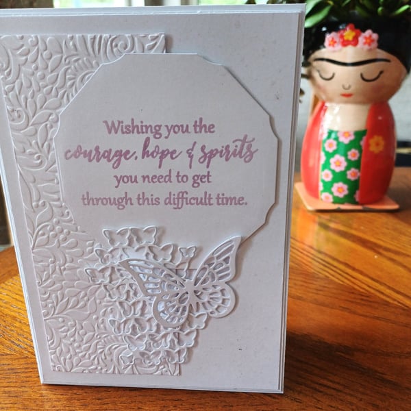 Sympathy card , Get well card, thinking of you card