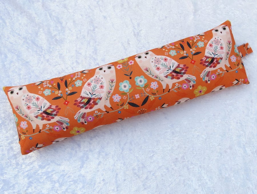 Keyboard wrist support, wrist rest, made from cotton, owls