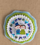 Hand Embroidered Wedding Card - Image 2