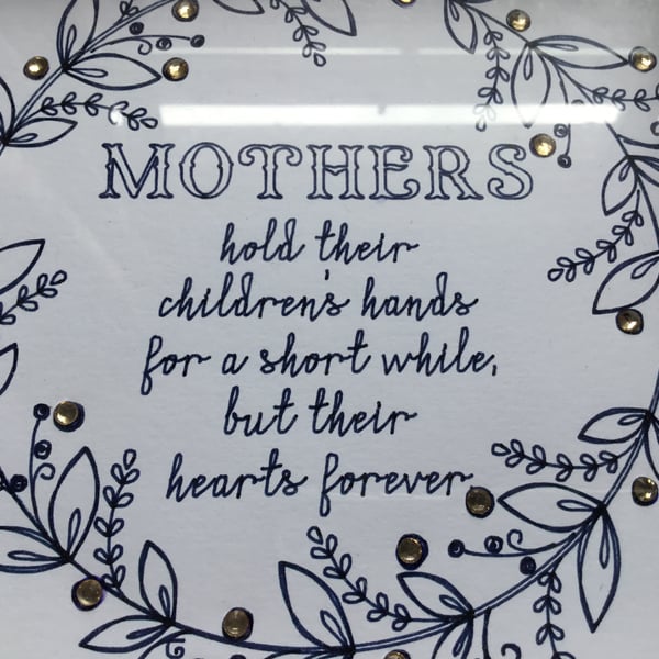  Mother. Wall art. Gift for Mum. Home decor. Ref 195