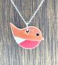 Porcelain robin necklace - Image 3