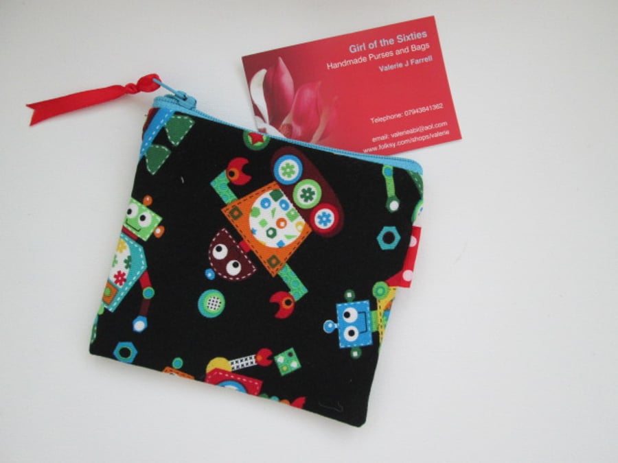 Robots Coin Purse
