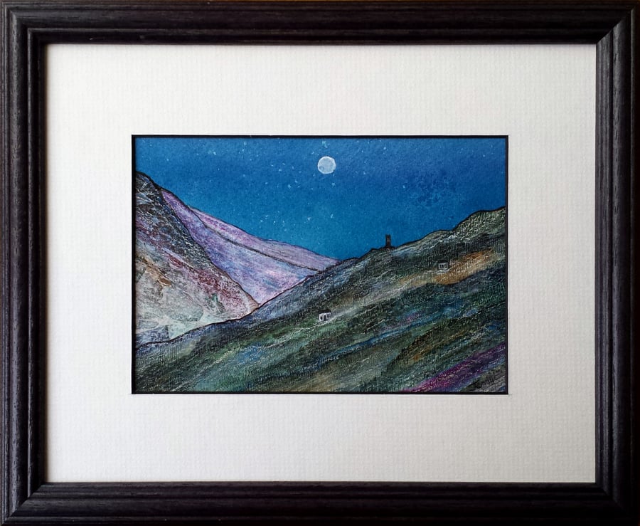 The Night Returns, original painting 