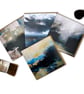 Water - blank greetings card collection