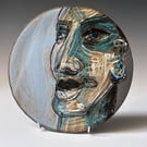Portrait Plate: Black Clay