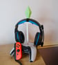 Glow In The Dark Plumbob Headphone Accessory With Reusable Tie - Image 6
