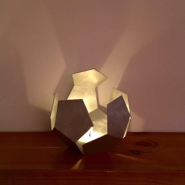 Dodecahedron candle holder, Mathematical object