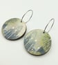 Small winter christmas snowy earrings - Image 3