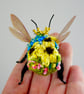 Embroidered Flower Bee  - Image 3