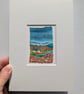 Autumn Cottage - Original miniature collage. A5 Mounted - Image 5