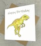 Dinosaur T-Rex Birthday Card - Image 3