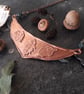Autumn statement pendant, copper, moss agate, autumnal , botanical - Image 5
