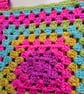 Retro crochet multi coloured vest top - Image 2