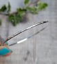 Sterling Silver 'Meadow' Patterned 2mm Bangle - JBJ5021