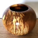 Beautiful unique spalted Beech vessal vase (hollow form)
