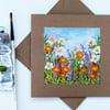 Original Art - Greetings Card "Cottage Garden (Ref no. 148)
