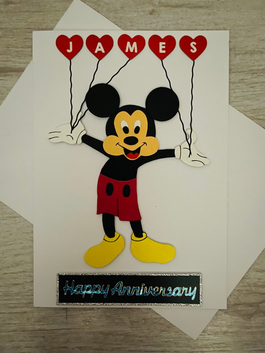 Anniversary Mouse Card 