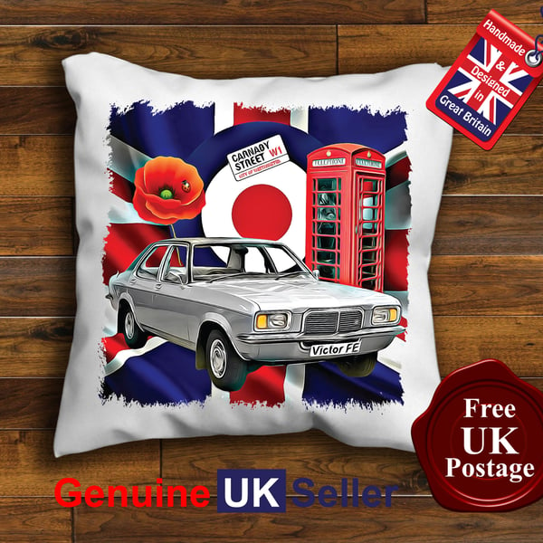 Vauxhall Victor FE Cushion Cover, Choose Your Size