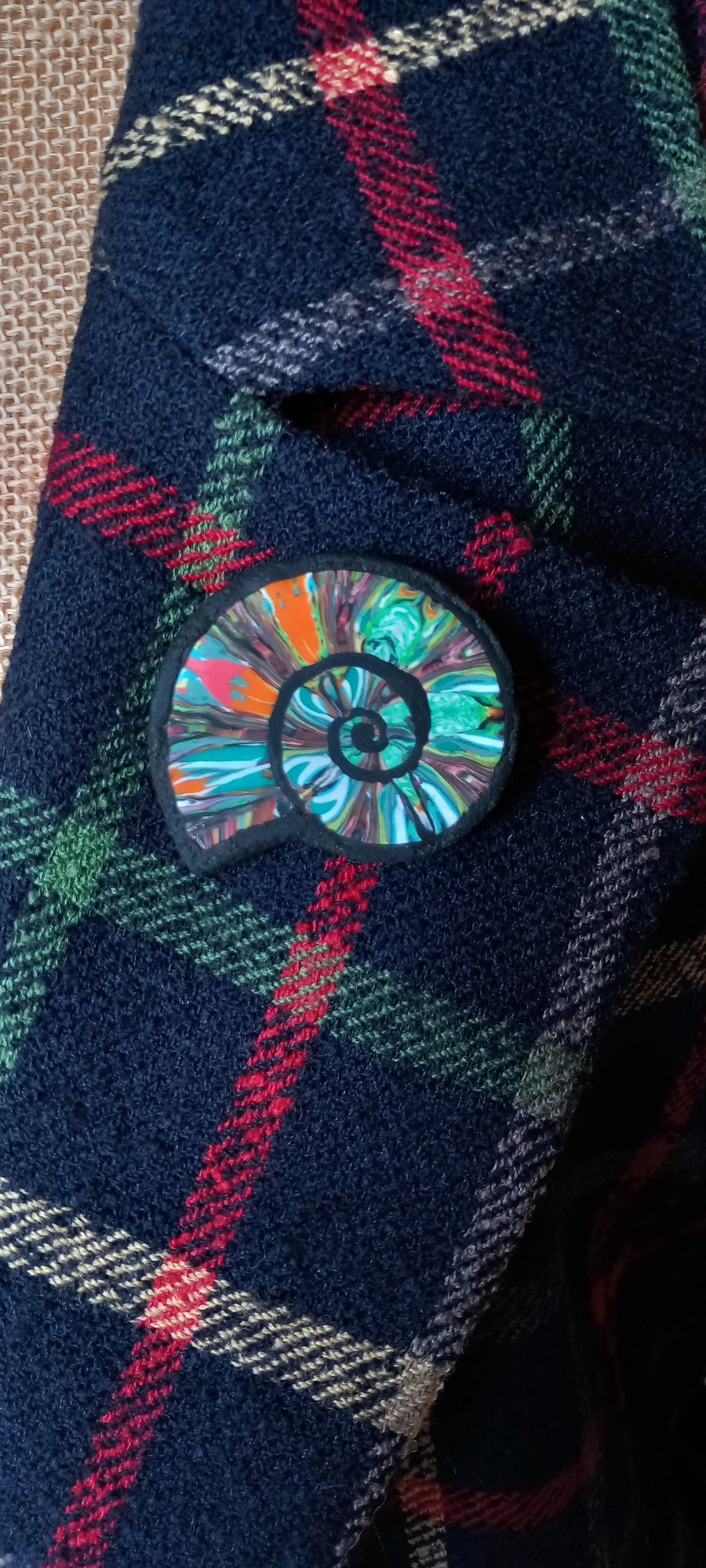 Spiral Brooch 