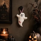 Felt ghost Halloween decoration