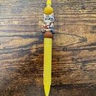 Kitty Beaded Pen (includes one refill)