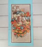 Handmade Autumn Card - 3D Pumpkin and Woodland Greeting Card 
