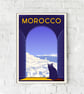 Morocco retro travel poster, Morocco wall print, retro wall art - Image 5