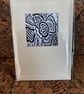 Handmade Unique Greetings Card, Eco friendly Gifts, one of a kind Art Print Card