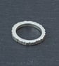 Textured Sterling Silver Ring - Image 1