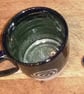 Spiral decorated, ceramic mug - Image 2