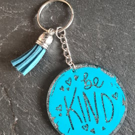 Be Kind - Keychain - motivational quote - keyrings - party favours 