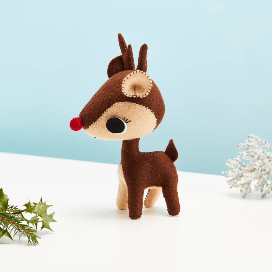 Rudolph the red nosed Reindeer Christmas ornament