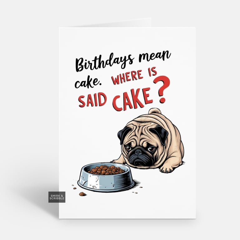 Unique Funny Birthday Card For Him Or Her 