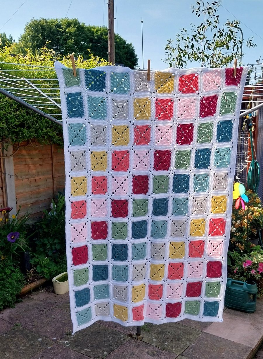 Crochet baby blanket 