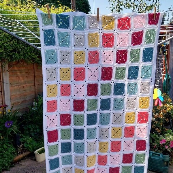 Crochet baby blanket 