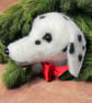 Needle felted dog bauble - Dalmatian - Image 5
