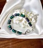 Aurora Glass Bead Bracelet