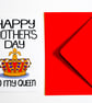 Happy Mother's Day To My Queen Mother's Day Card, Mum, Stepmum, Nanny, Granny - Image 2