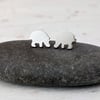 Hippo earrings