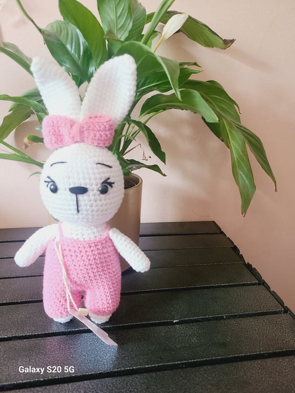 Hand made crochet Bunny 