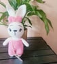 Hand made crochet Bunny 