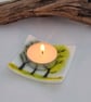 Small Handmade Tree Design Fused Glass Trinket Dish - Image 5