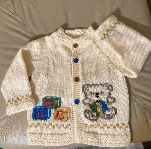 ABC Cardigan - Age 6 - 12 months