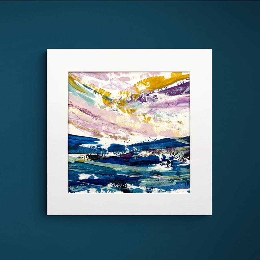 Perfectly Imperfect Original Seascape Painting - Sample 27