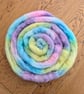 Hand Dyed Bluefaced Leicester Top 96g Spinning Fibre - Daydream - Image 2