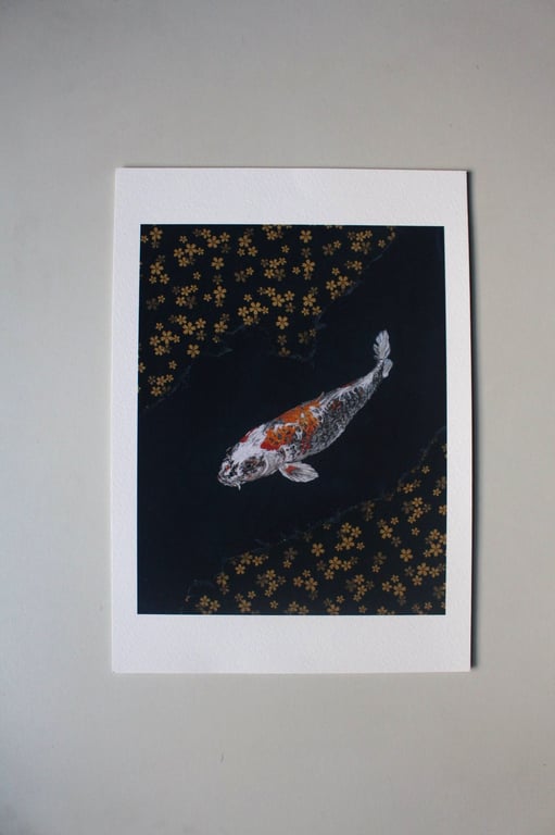Koi Carp Fine Art Gicilee Prints 